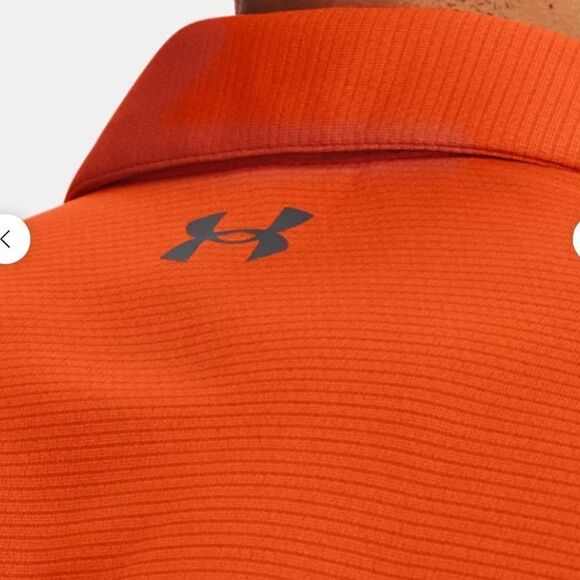 Under Armour Men's UA Tech™ Polo Orange M NWT‎ in packaging - Picture 3 of 9